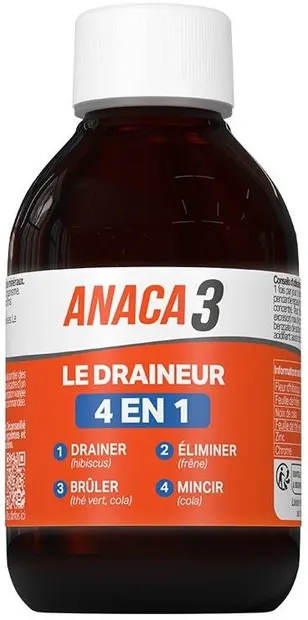 Le Draineur 4 en 1 Formulă pentru o greutate corporală optimă, 250 ml, Anaca3