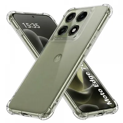 Husa pentru Motorola Edge 70 Pro, Techsuit, Shockproof Clear, Transparenta