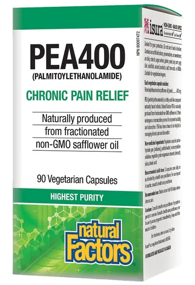 PEA 400, 400 mg, 90 capsule, Natural Factors