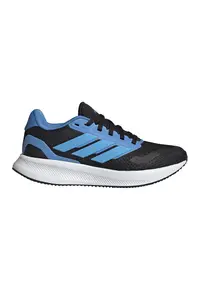 Pantofi sport Run Falcon 5 low-cut din plasa - Negru/Albastru deschis