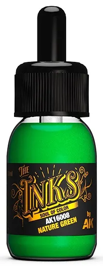 Cerneală acrilică AK Interactive - Nature Green, 30ml