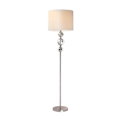 Lampadar Maya 1xe27 Crom D400xh1630mm