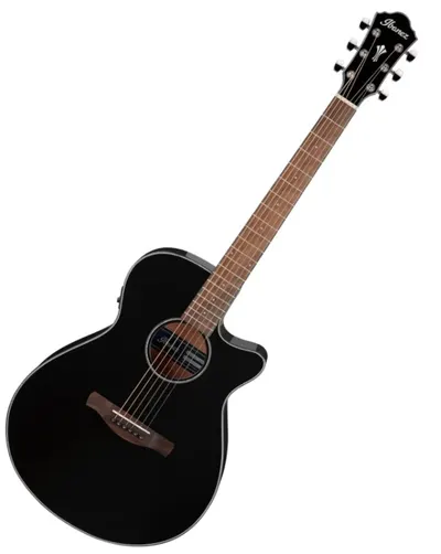 Chitara electrica acustica Ibanez - AEG50, Negru lucios