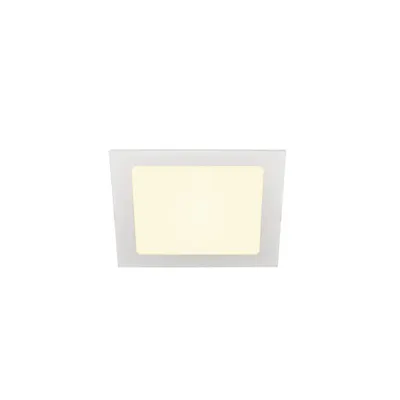 Spot incastrat, SENSER 18 Ceiling lights, white Indoor LED recessed ceiling light square white 3000K
