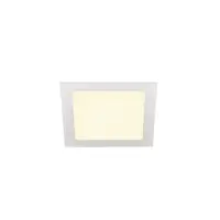 Spot incastrat, SENSER 18 Ceiling lights, white Indoor LED recessed ceiling light square white 3000K,