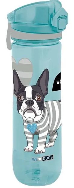 Sticlă Lizzy Card We Love Dogs Woof - Premium, 600 ml