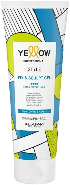 Alfaparf Yellow Style Gel de păr cu fixare puternică, 250 ml