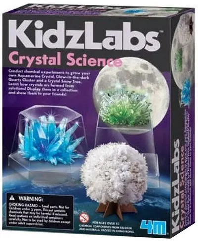 Set de creatie 4M KidzLabz - Creeaza, creste cristale!