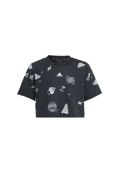 Tricou pentru copii - Negru - Bumbac - Negru