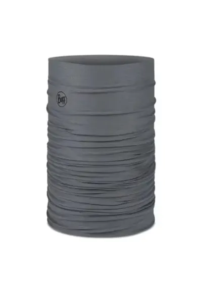 Fular multifunctional CoolNet UV - protectie UV UPF 50 - material din plastic reciclat - gri