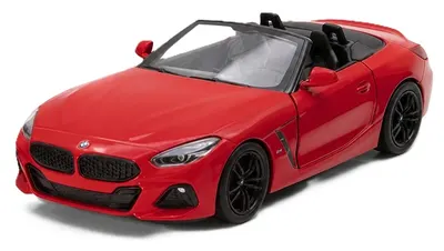 Mașină metalică Kinsmart - BMW Z4, 1:34, roșie