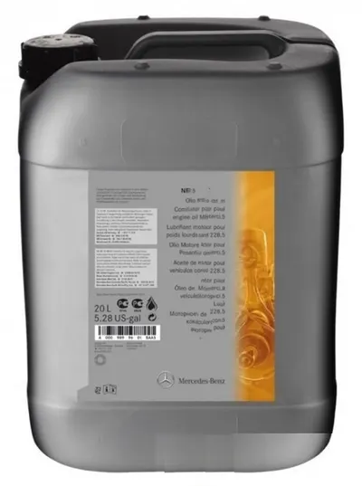 Ulei pentru diferential fata MERCEDES BENZ MB235.8 A000989790709 75W90, volum 20 litri 20L