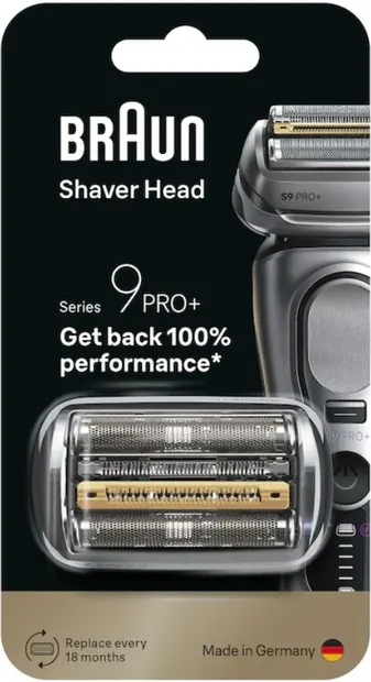 Cap rezervor Braun - Series 9 96M, argintiu