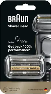 Cap rezervor Braun - Series 9 96M, argintiu