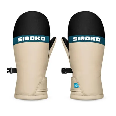 Mănuși de iarnă pentru snowboard și schi pentru copii Terrafrost Bej