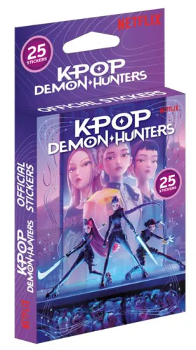 Netflix K-Pop Demon Hunters stickere - 25 buc
