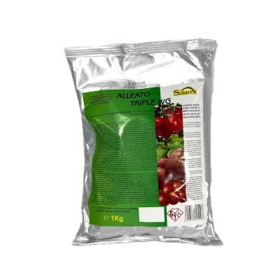 Alleato Triple WG 1 kg, fungicid sistemic si de contact, 3 substante active (fosetil de aluminiu, cimoxanil, folpet), vita de vie - Default Title