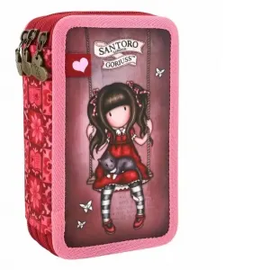 Penar echipat Gorjuss Ruby, 3 compartimente