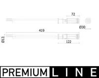 Uscator aer conditionat potrivit MERCEDES A (W176), CLA (C117), CLA SHOOTING BRAKE (X117), GLA (X156) 2.0 06.13-06.19