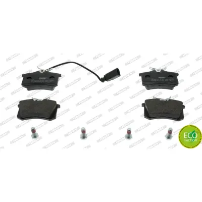Set placute frana, frana disc FERODO FDB1481