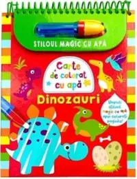 Stiloul magic cu apa. Dinozauri