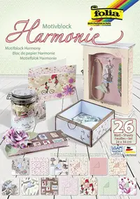 Bloc de design cu hartii si cartoane Folia - Armonie