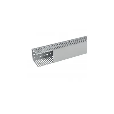 Canal de cablu Transcab - 100x100 mm - gri RAL 7030
