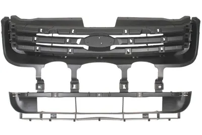 Suport grila Fata potrivit FORD FUSION JU 2005-2012 - (plastic; negru)