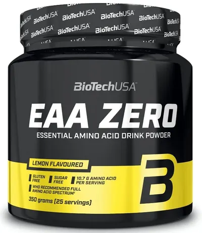 EAA Zero, lămâie, 350 g, BioTech USA
