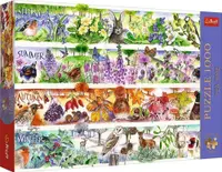 Puzzle Trefl din 1000 piese - Patru anotimpuri