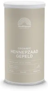 Organic Hemp Seeds Peeled, 250 g, Mattisson Healthstyle