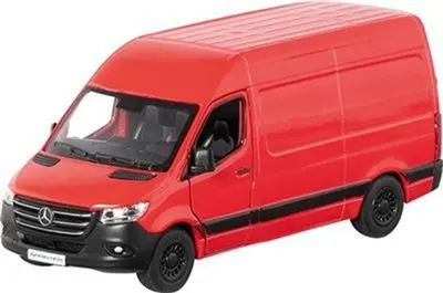 Masinuta metalica Mercedes Benz Sprinter (mai multe culori, pret pe bucata)