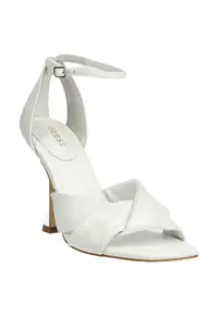 Pantofi eleganti cu toc Piele naturala - Alb - Alb
