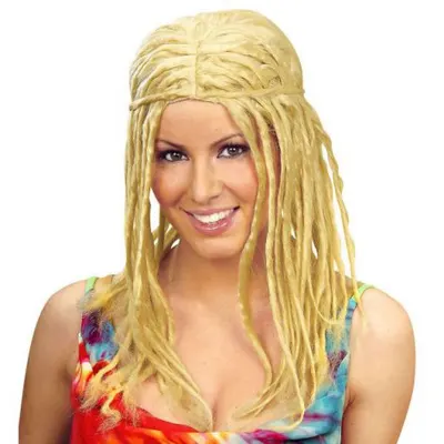 Peruca rasta unisex party Widmann Italia 63336