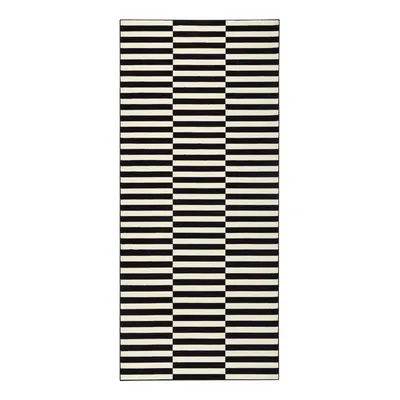 Covor negru/crem 80x200 cm Gloria – Hanse Home