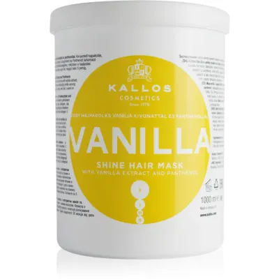 Kallos KJMN Professional Vanilla Mască de păr cu efect revitalizant 1000 ml