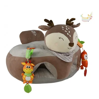 Fotoliu cu muzica si jucarii, Bebe Stars, Deer, Pentru copii
