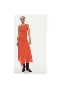Rochie dama - 304354489 - Poliester recliclat - Portocaliu - Portocaliu