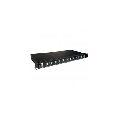 LCS³ equipped 19 optic drawer - sliding - 12 SC duplex single-mode connectors pentru 24 fibres