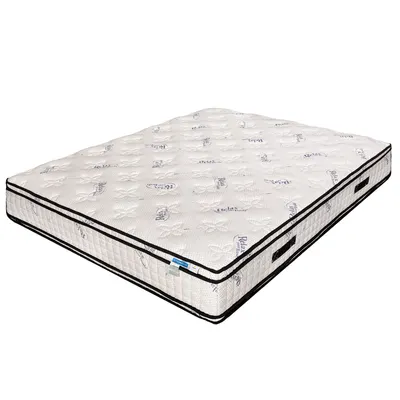 Saltea de pat Ortopedica cu Arcuri Pocket, 120×200 – Spuma cu memorie, Bio Latex, Ioni de Argint, Bio Bumbac, 32 cm, Hotel Range