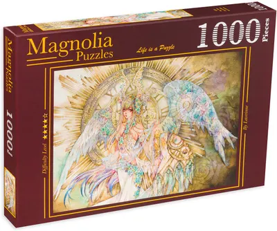 Puzzle Magnolia din 1000 de piese - Fată însorită