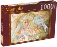 Puzzle Magnolia din 1000 de piese - Fată însorită