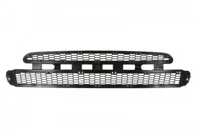 Grila bara fata plastic, negru potrivit TESLA MODEL S 2012-2016
