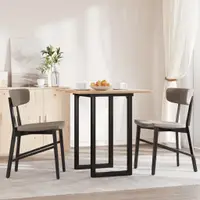 vidaXL Picioare Măsuță de cafea O-Frame 60x50x73 cm Oţel