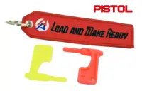 Chamber flag safety bundle 2 bucati cu breloc DAA - PENTRU PISTOL