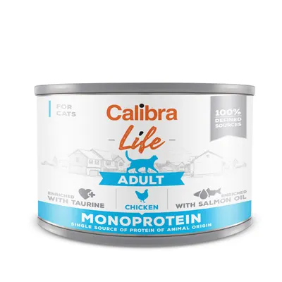Calibra Cat Life can Adult Chicken 200 g