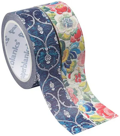 Bandă decorativă Paperblanks - Blue Velvet & Pear Garden, 2 bucăți