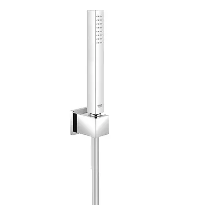 Set de dus cu suport Grohe Euphoria Cube 27702000, furtun Silverflex, 1.25 m, Crom