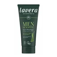 Gel de dus 3 in 1 Men Sensitive cu aloe vera si bambus ecologic 200ml Lavera