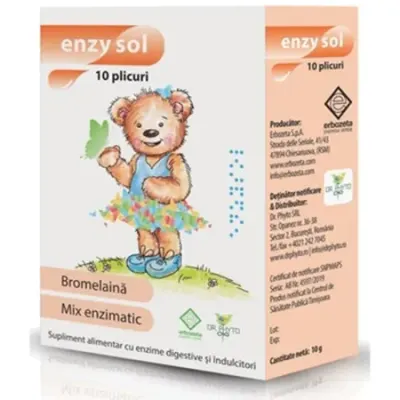 Enzysol, Dr.Phyto | 10 plicuri